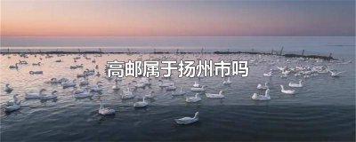 ​高邮是不是属于扬州的 江苏高邮属于扬州吗