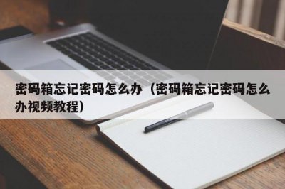 ​密码箱忘记密码怎么办（密码箱忘记密码怎么办视频教程）