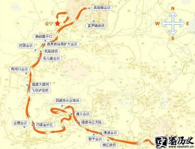 ​工农红军长征线路图是谁制定的？