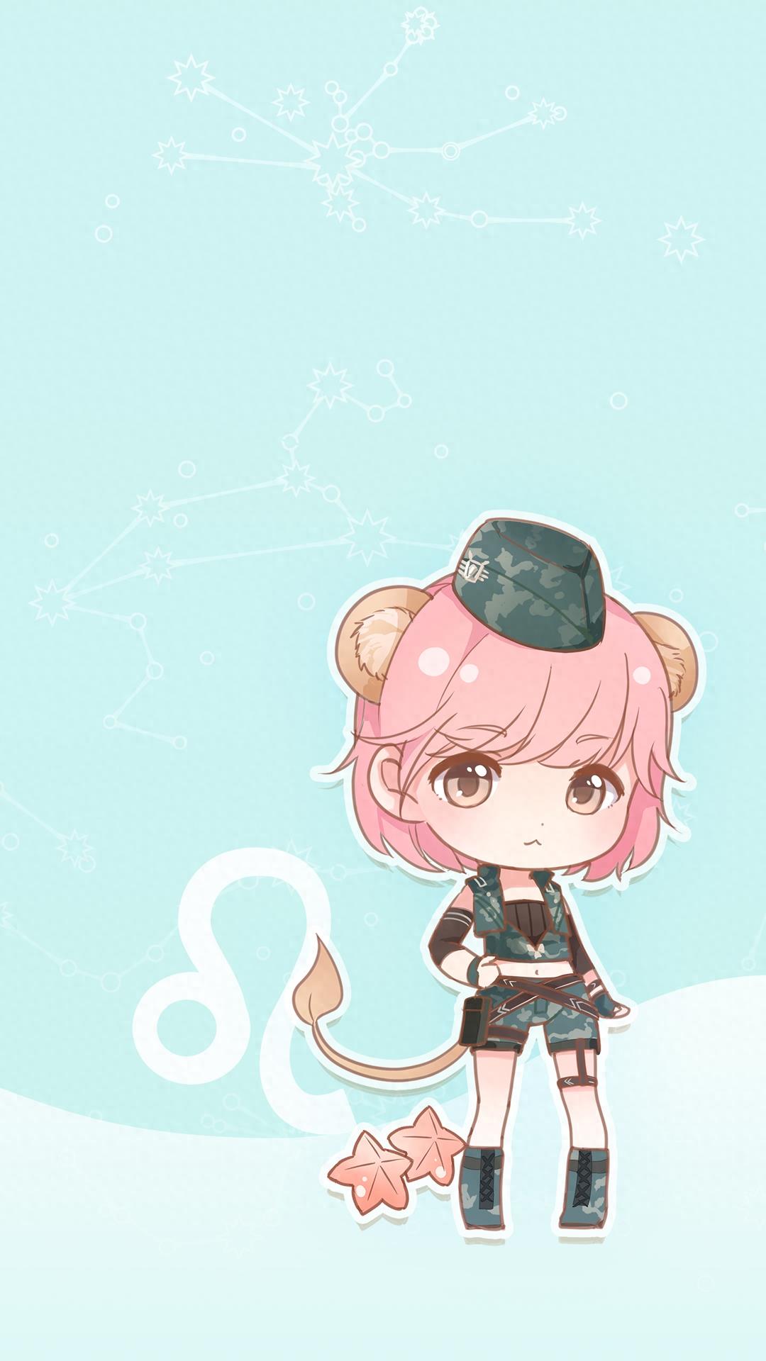 奇迹暖暖 十二星座 可爱Q版 卡通动漫壁纸