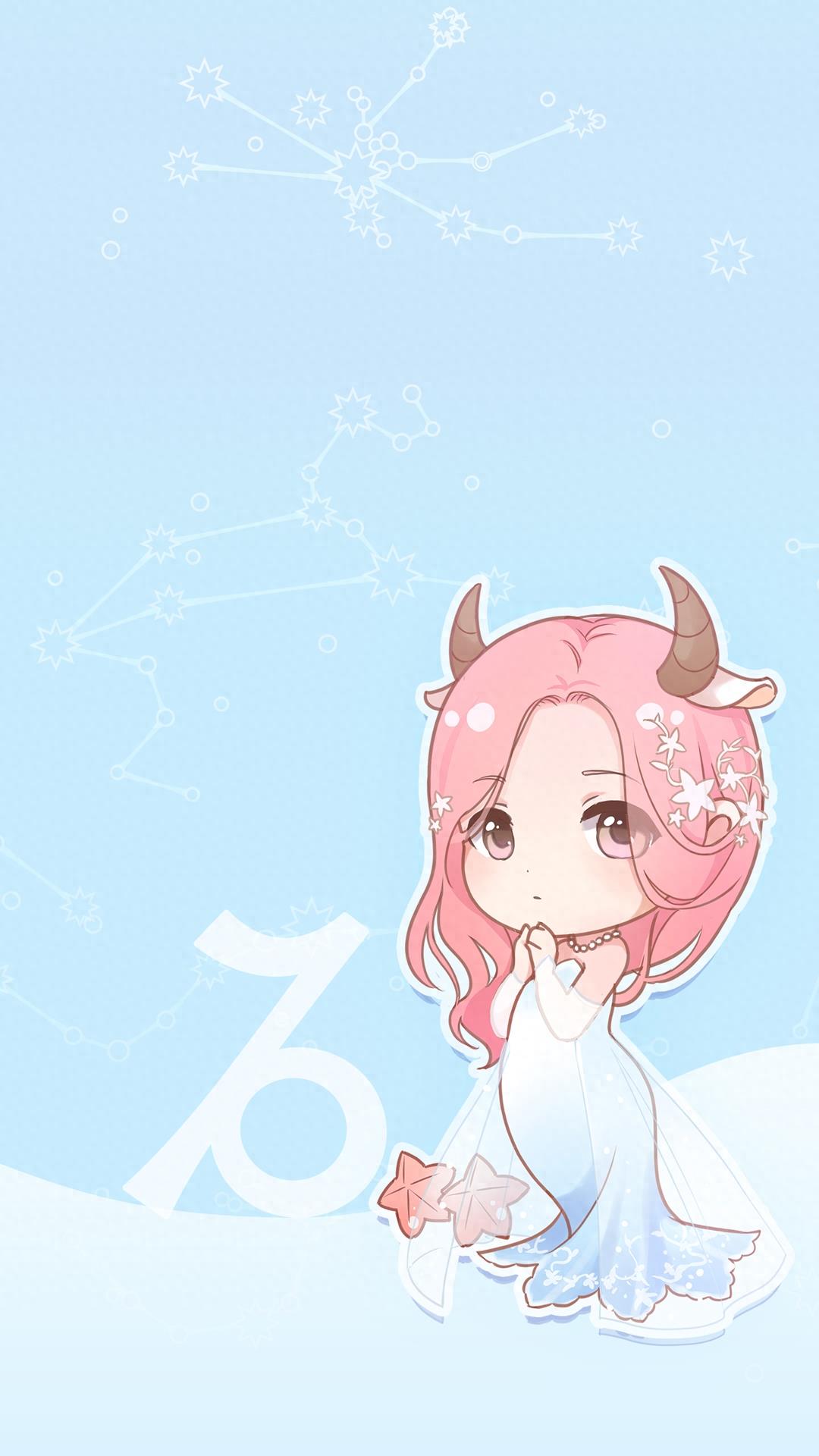 奇迹暖暖 十二星座 可爱Q版 卡通动漫壁纸