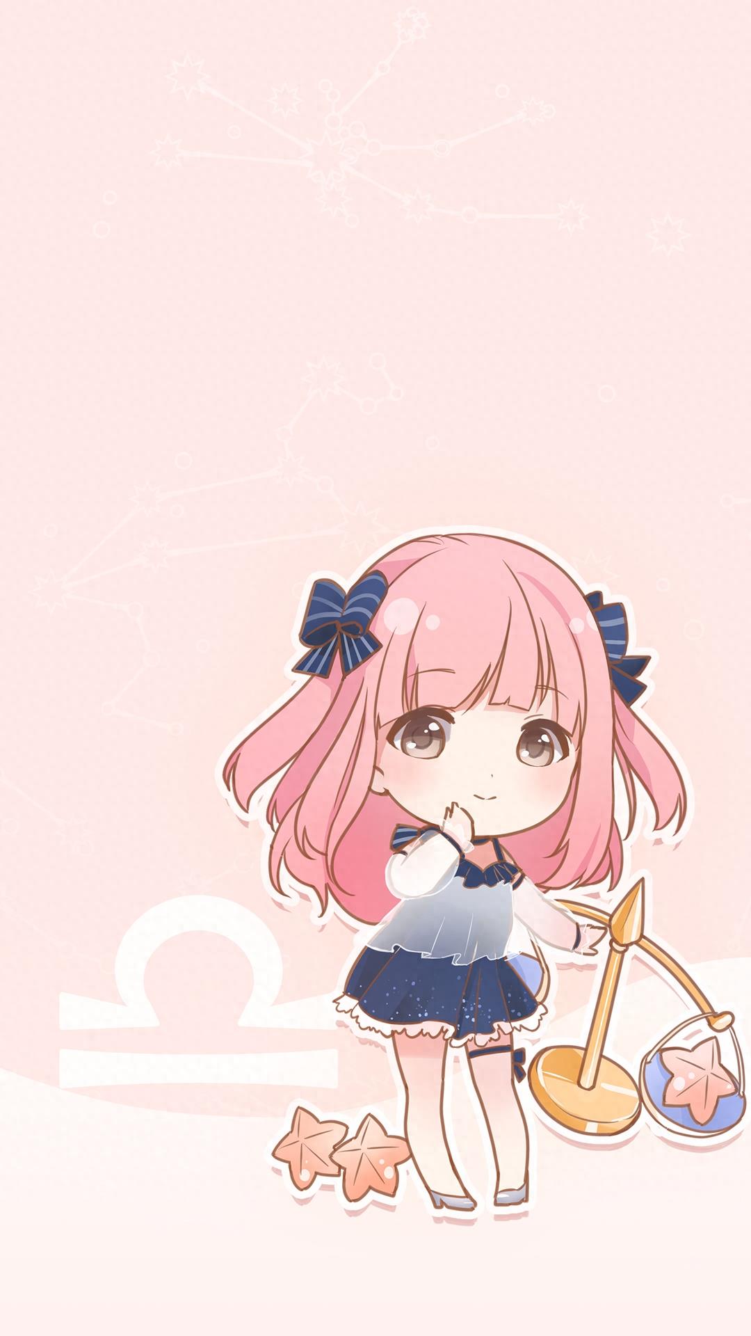 奇迹暖暖 十二星座 可爱Q版 卡通动漫壁纸