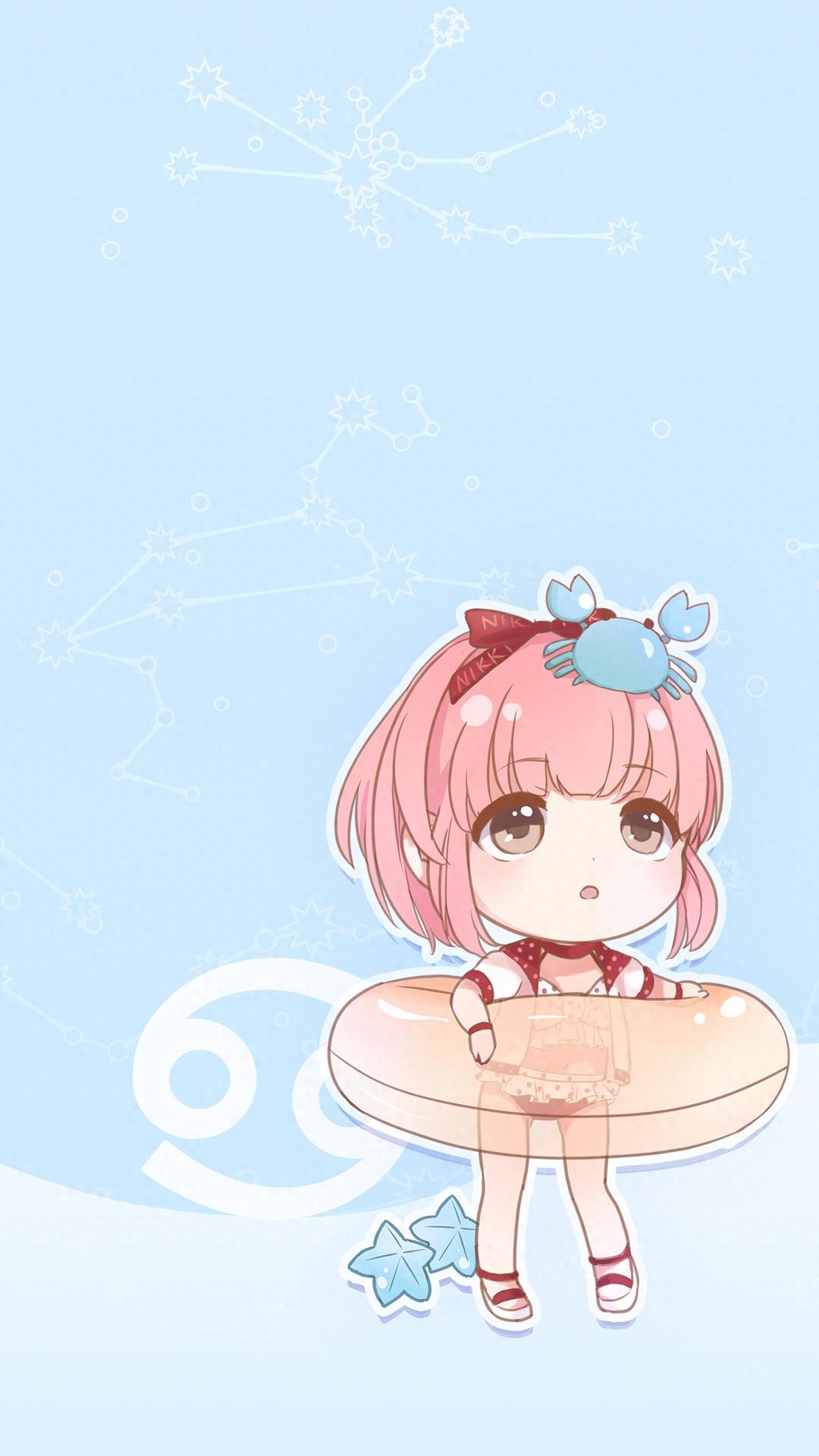 奇迹暖暖 十二星座 可爱Q版 卡通动漫壁纸