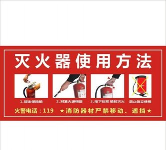 ​灭火器使用方法,手提式灭火器的正确使用方法是什么
