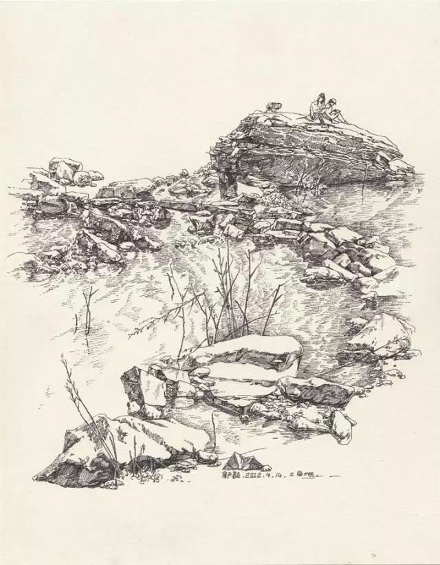 简单好画的风景速写 初学者（风景速写不会画）(26)