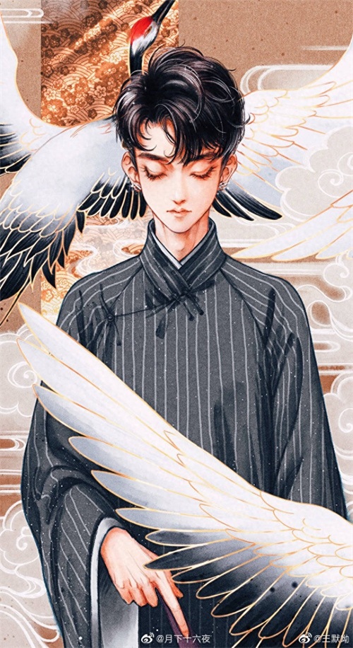 张云雷古风动画壁纸来了，辫儿哥哥真的骨子里都透着一股仙气