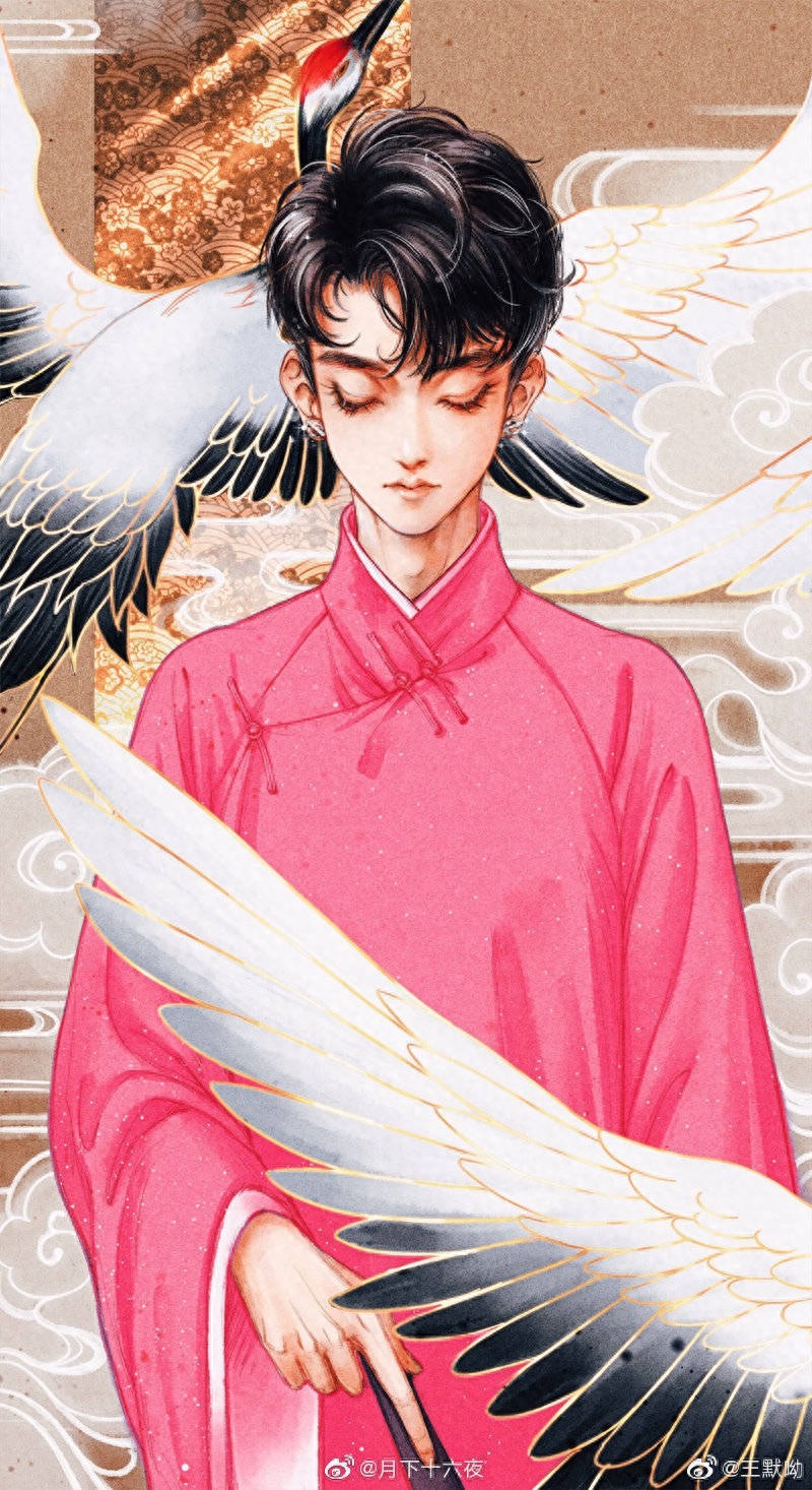 张云雷古风动画壁纸来了，辫儿哥哥真的骨子里都透着一股仙气