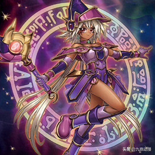 游戏王：黑魔导女孩的五种皮肤，守护神官-玛娜是你的偏爱吗？