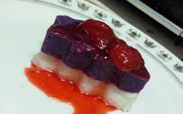 生活紫薯山药糕的做法 紫薯山药糕的日常做法  2