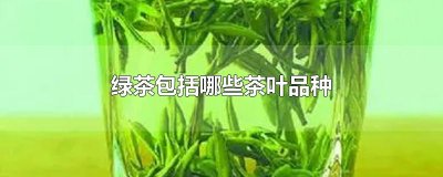 ​绿茶包括哪些茶叶品种
