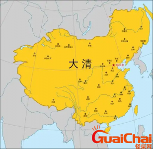 ​大清的全地图？清代的地图什么样？