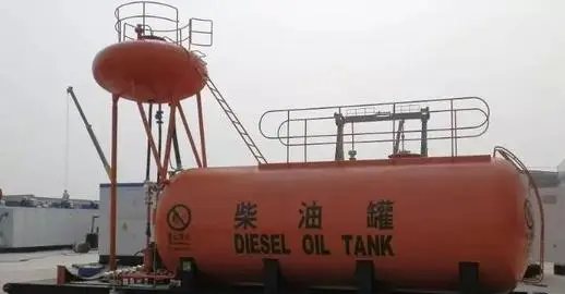 50立方油罐多少吨,50立方卧式油罐容积计算表图2