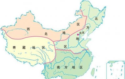 ​秦岭淮河一线是什么的分界线，秦岭、淮河一线、北方地区与西北地区的分界线分