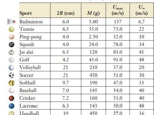 哪种球类运动最高时速是最快的?