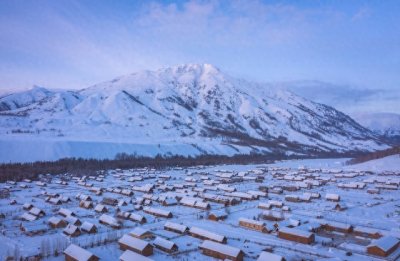 ​北疆的世外桃源-禾木村，世界知名旅游胜地，媲美瑞士雪景