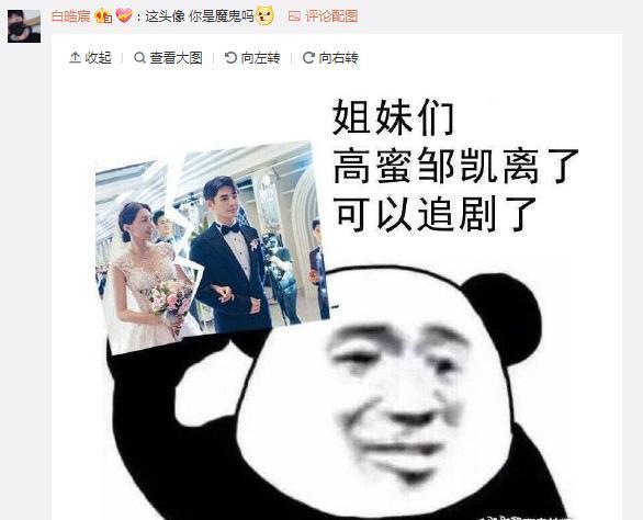 大家是有多恨邹凯?孙坚微博换个头像结果评论区就成了斗图现场!