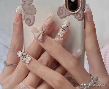 ​分享10款可爱少女风美甲款式，喜欢的姐妹记得收藏哦