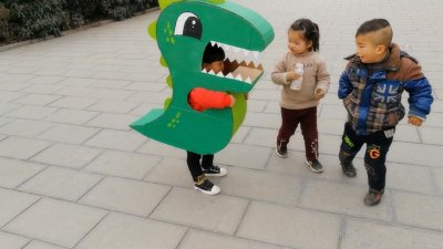 ​抖音上非常火的纸箱恐龙，最详细的教程，一看就会，先收藏了