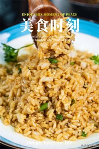 ​猪油拌饭简单好吃的做法，香气扑鼻，满满的童年回忆