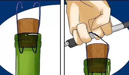 不用开瓶器开红酒,怎么不用开瓶器开红酒瓶木塞图9