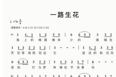 ​一路生花的歌词表达什么意思