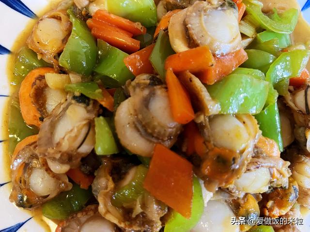 辣炒扇贝肉的最佳做法大全（味道鲜美好吃不贵）(11)