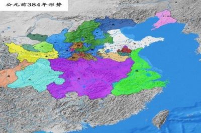 ​从地图上看，秦国如何从弱到强，逐步一统天下的？