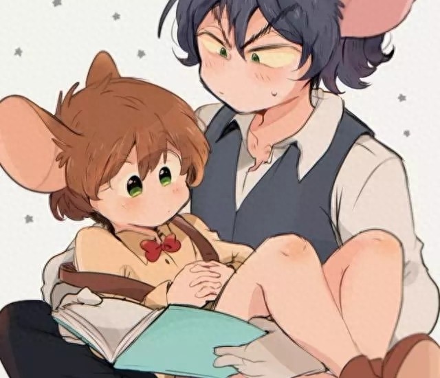 这是你记忆中的汤姆和杰瑞吗?《猫和老鼠》拟人化动漫图集