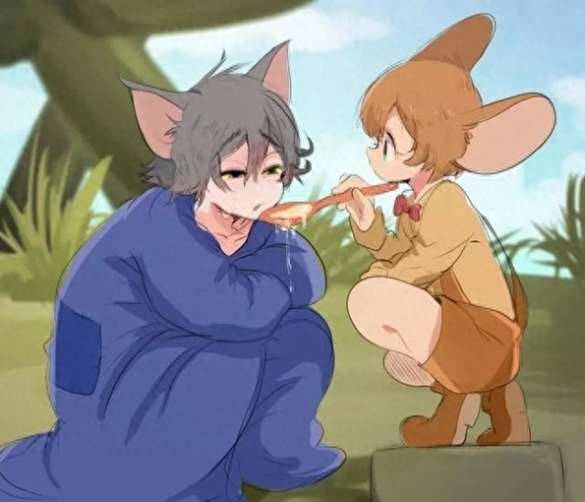 这是你记忆中的汤姆和杰瑞吗?《猫和老鼠》拟人化动漫图集