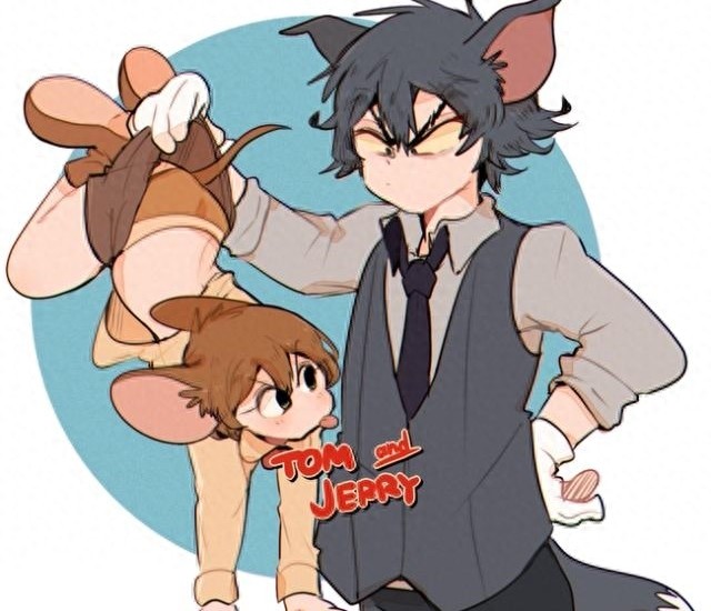 这是你记忆中的汤姆和杰瑞吗?《猫和老鼠》拟人化动漫图集