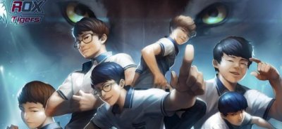 ​LOL全球玩家手绘战队壁纸，SKT壁纸真的是相当好画啊！