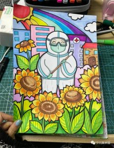 35张超好看的一组创意少儿创意画画，张张精品，敬畏作者收藏