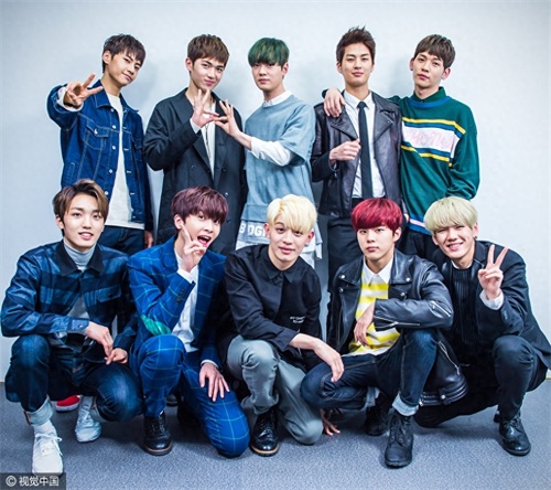 小鲜肉当道！韩男团UP10TION来袭 春日清新装扮惹人爱