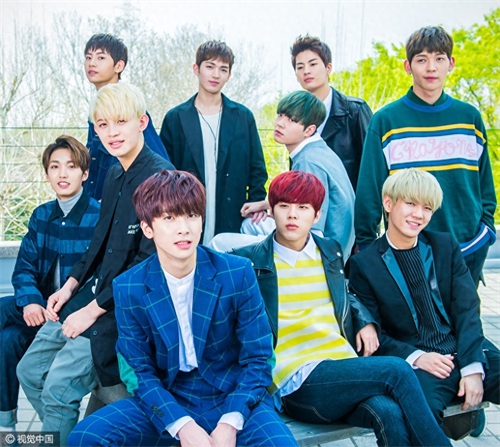 小鲜肉当道！韩男团UP10TION来袭 春日清新装扮惹人爱