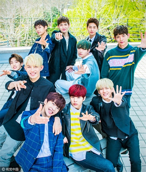 小鲜肉当道！韩男团UP10TION来袭 春日清新装扮惹人爱